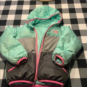 Reversible north face jacket